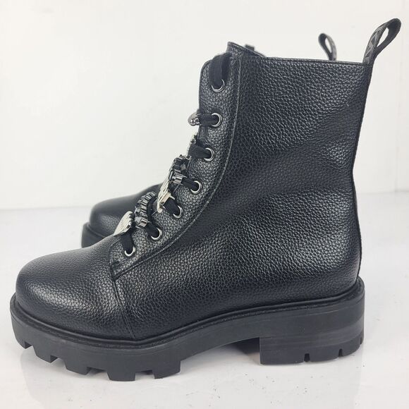 Karl Lagerfeld Paris Everyday Cold Weather Mela Combat Boot 6.5 M - Picture 2 of 11